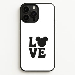 Mouse Love Valentine's  - Disney Valentine's Phone Case for iPhone 13 Pro Max