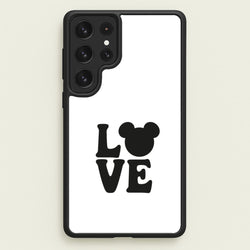Mouse Love Valentine's  - Disney Valentine's Phone Case for Galaxy S23 Ultra