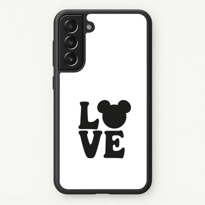 Mouse Love Valentine's  - Disney Valentine's Phone Case for Galaxy S21 Plus