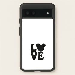 Mouse Love Valentine's  - Disney Valentine's Phone Case for Google Pixel 6a