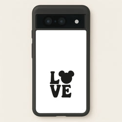 Mouse Love Valentine's  - Disney Valentine's Phone Case for Google Pixel 8