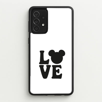 Mouse Love Valentine's  - Disney Valentine's Phone Case for Galaxy A52 / A52s