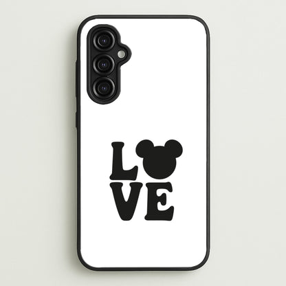 Mouse Love Valentine's  - Disney Valentine's Phone Case for Galaxy A14