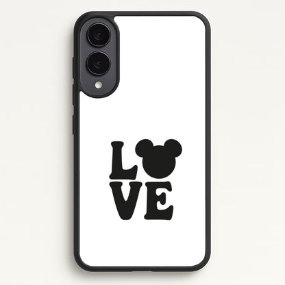 Mouse Love Valentine's  - Disney Valentine's Phone Case for Galaxy S25 Edge