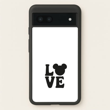 Mouse Love Valentine's  - Disney Valentine's Phone Case for Google Pixel 7a