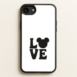 Mouse Love Valentine's  - Disney Valentine's Phone Case for iPhone 6 / 7 / 8 / SE
