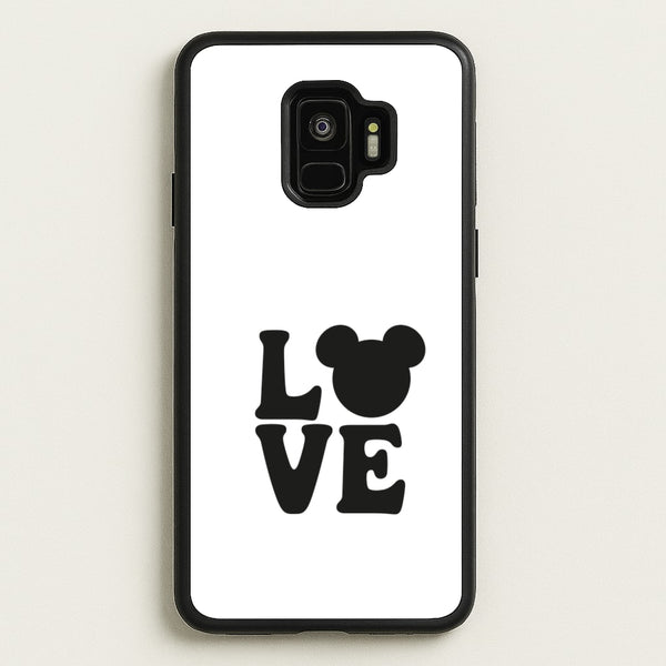 Mouse Love Valentine's  - Disney Valentine's Phone Case for Galaxy S9