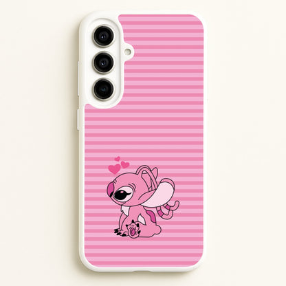 Angel Valentine's  - Disney Valentine's Phone Case for Galaxy A56