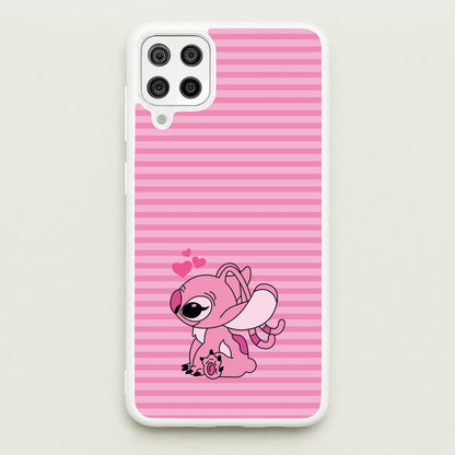 Angel Valentine's  - Disney Valentine's Phone Case for Galaxy A12