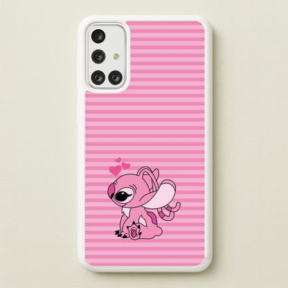 Angel Valentine's  - Disney Valentine's Phone Case for Galaxy A71