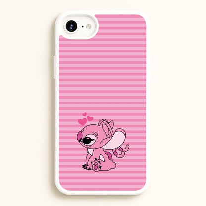 Angel Valentine's  - Disney Valentine's Phone Case for iPhone 6 Plus / 7 Plus / 8 Plus