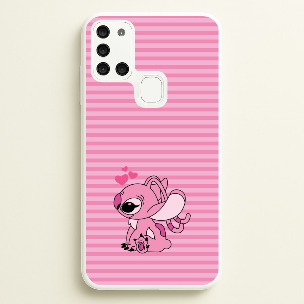 Angel Valentine's  - Disney Valentine's Phone Case for Galaxy A21s