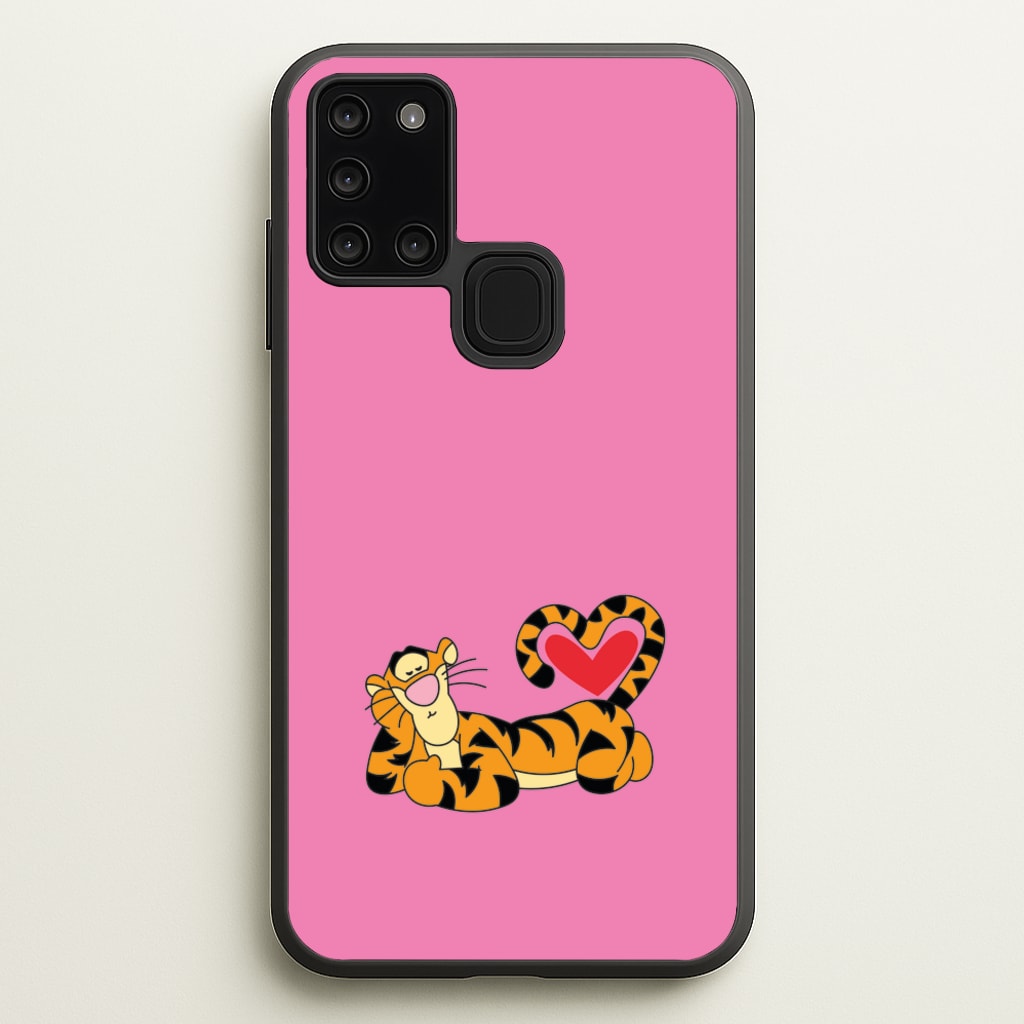 Tiger Valentine's  - Disney Valentine's Phone Case for Galaxy A21s