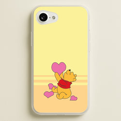 Pooh Love Heart Balloons Valentine's  - Disney Valentine's Phone Case for iPhone 16e
