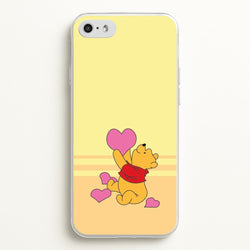 Pooh Love Heart Balloons Valentine's  - Disney Valentine's Phone Case for iPhone 5 / 5s / SE 2016