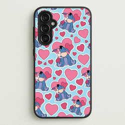 Donkey and Pig Pattern Valentine's  - Disney Valentine's Phone Case for Galaxy A14