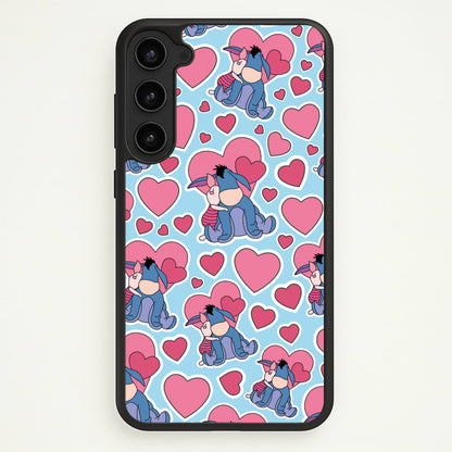 Donkey and Pig Pattern Valentine's  - Disney Valentine's Phone Case for Galaxy S23 Plus