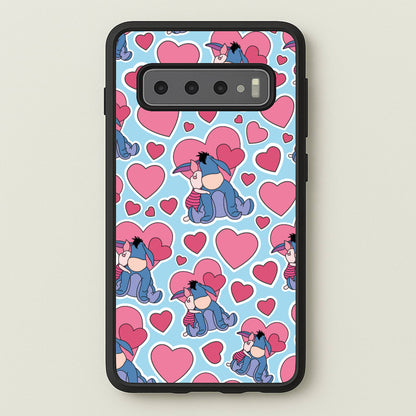 Donkey and Pig Pattern Valentine's  - Disney Valentine's Phone Case for Galaxy S10 Plus