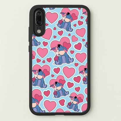Donkey and Pig Pattern Valentine's  - Disney Valentine's Phone Case for Huawei P20