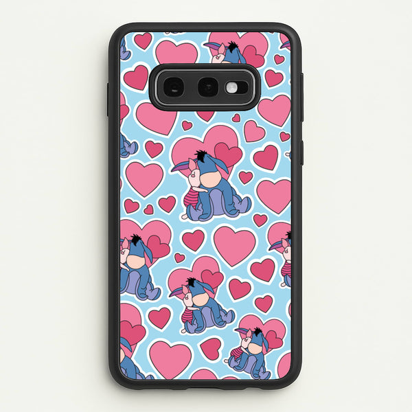 Donkey and Pig Pattern Valentine's  - Disney Valentine's Phone Case for Galaxy S10e