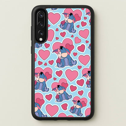 Donkey and Pig Pattern Valentine's  - Disney Valentine's Phone Case for Huawei P20 Pro
