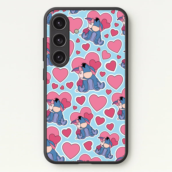 Donkey and Pig Pattern Valentine's  - Disney Valentine's Phone Case for Galaxy S25