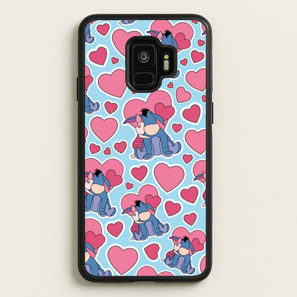 Donkey and Pig Pattern Valentine's  - Disney Valentine's Phone Case for Galaxy S9