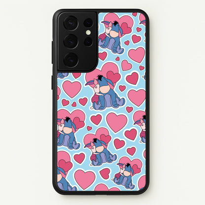 Donkey and Pig Pattern Valentine's  - Disney Valentine's Phone Case for Galaxy S21 Ultra