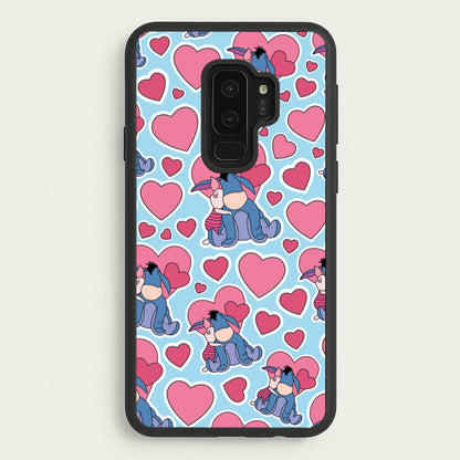 Donkey and Pig Pattern Valentine's  - Disney Valentine's Phone Case for Galaxy S9 Plus