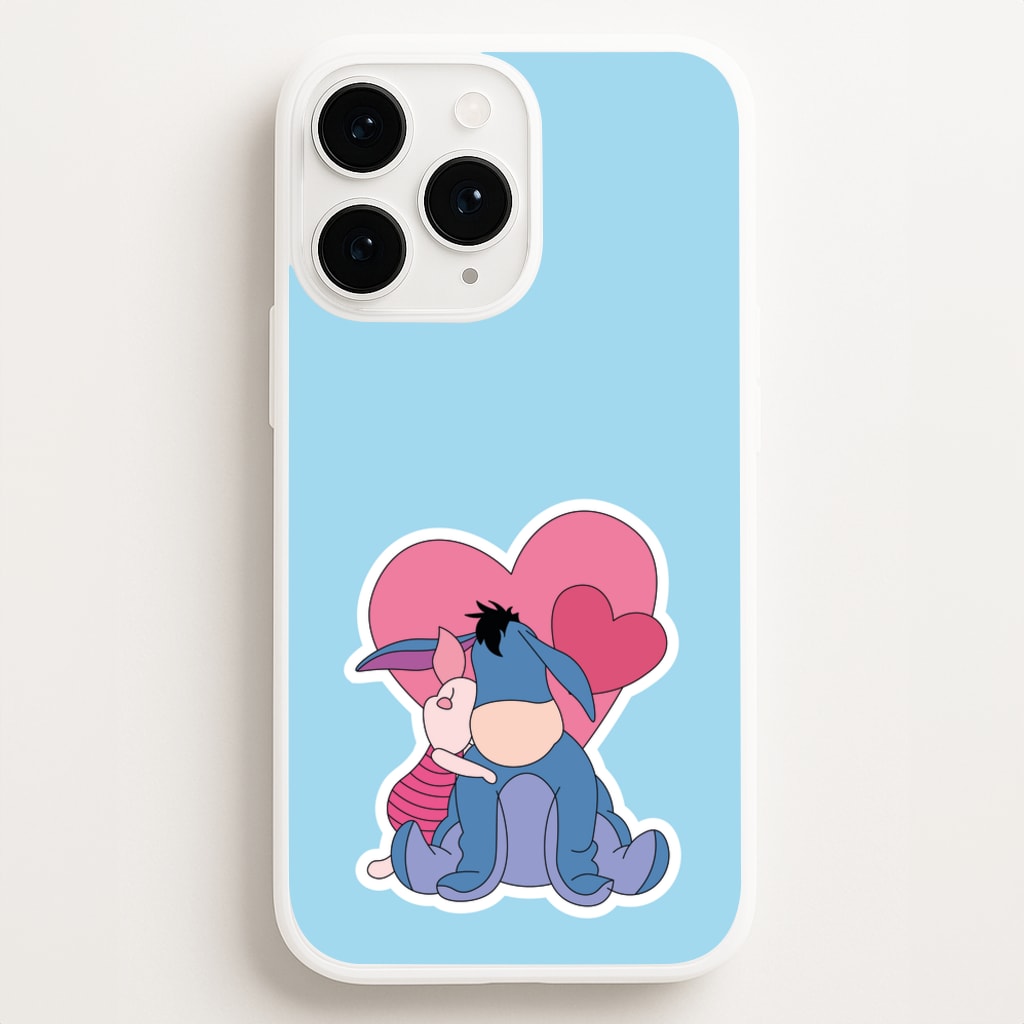 Donkey and Pig Valentine's Phone Case