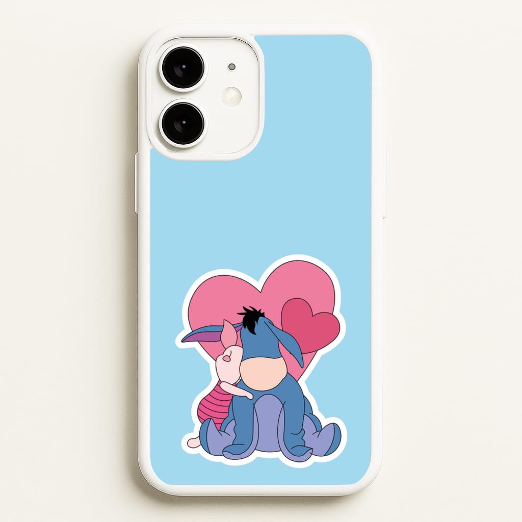 Donkey and Pig Valentine's  - Disney Valentine's Phone Case for iPhone 11