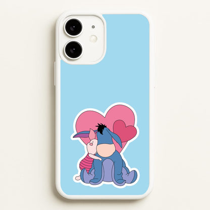 Donkey and Pig Valentine's  - Disney Valentine's Phone Case for iPhone 11