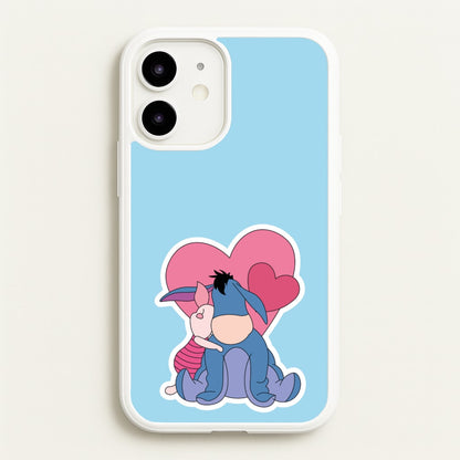 Donkey and Pig Valentine's  - Disney Valentine's Phone Case for iPhone 12 Mini