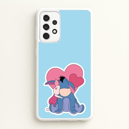 Donkey and Pig Valentine's  - Disney Valentine's Phone Case for Galaxy A52 / A52s