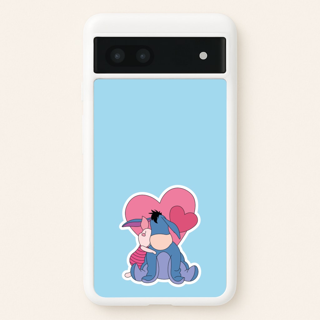 Donkey and Pig Valentine's  - Disney Valentine's Phone Case for Google Pixel 6a