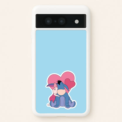Donkey and Pig Valentine's  - Disney Valentine's Phone Case for Google Pixel 8