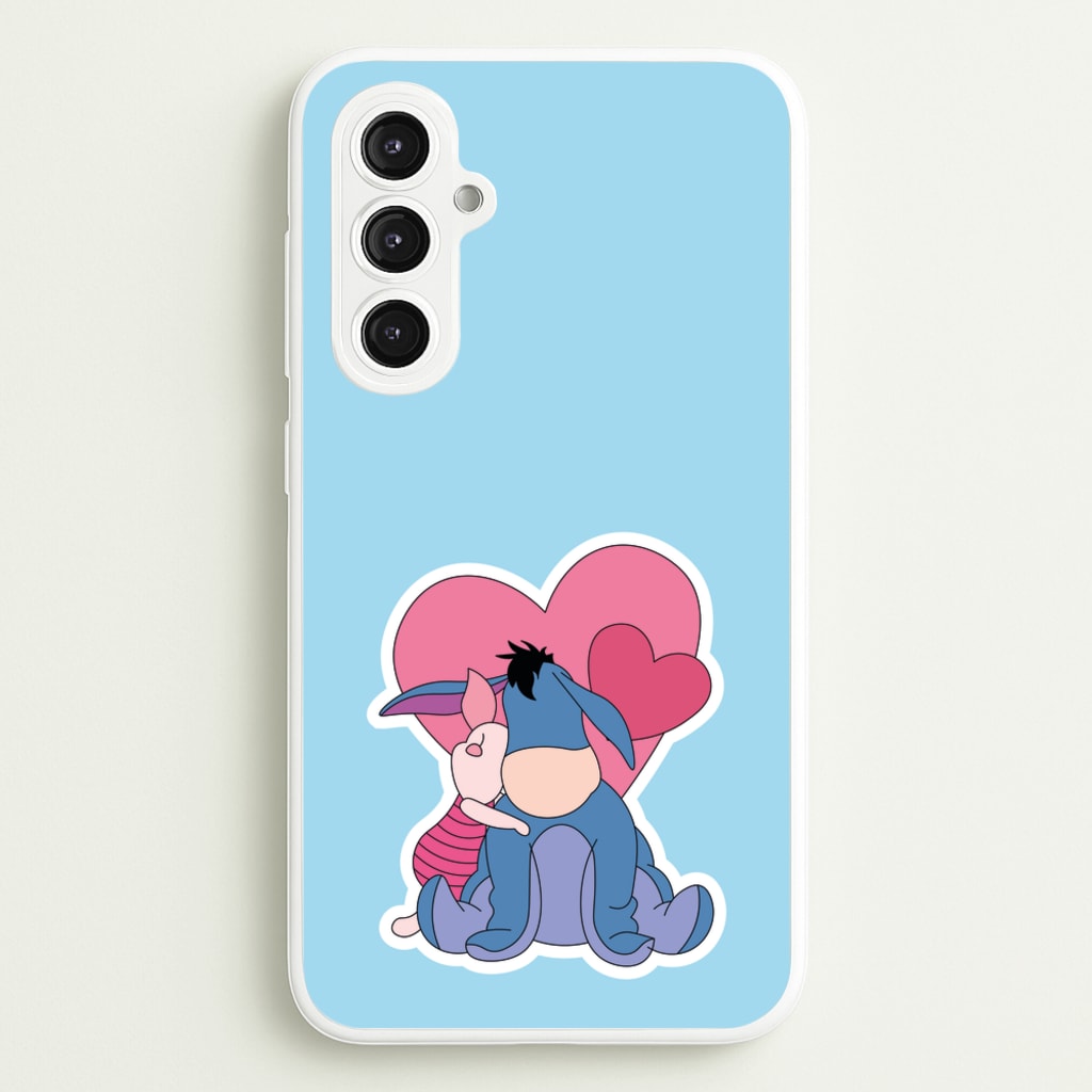 Donkey and Pig Valentine's  - Disney Valentine's Phone Case for Galaxy S23FE