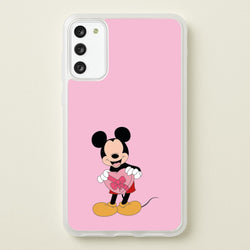 Mickey's Gift Valentine's  - Disney Valentine's Phone Case for Galaxy A41