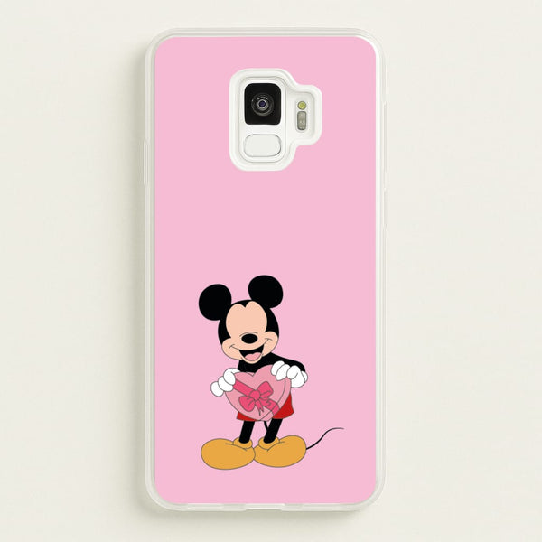 Mickey's Gift Valentine's  - Disney Valentine's Phone Case for Galaxy S9