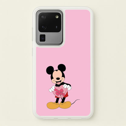 Mickey's Gift Valentine's  - Disney Valentine's Phone Case for Galaxy S20 Ultra