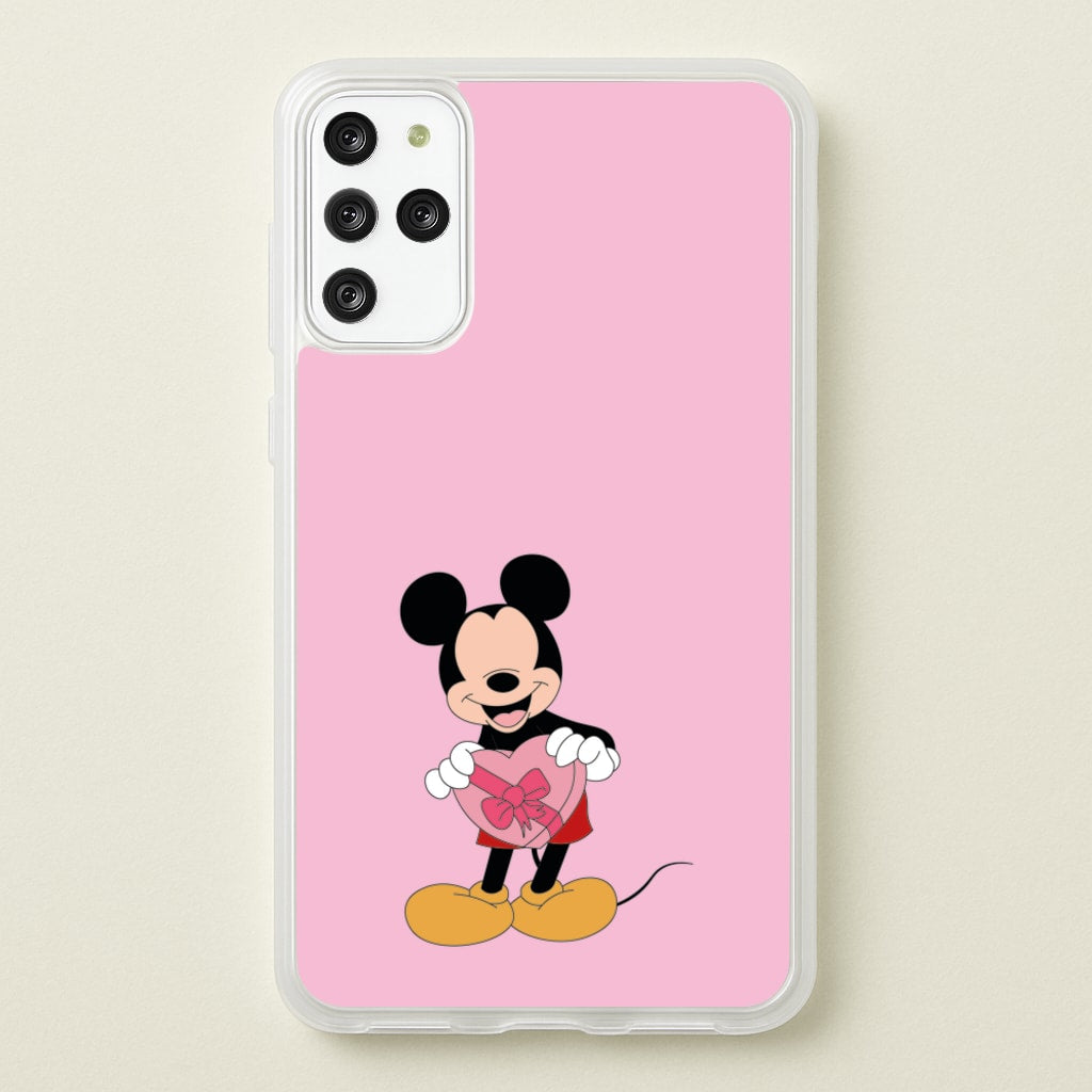 Mickey's Gift Valentine's  - Disney Valentine's Phone Case for Galaxy S20 Plus