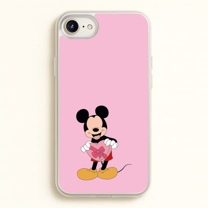 Mickey's Gift Valentine's  - Disney Valentine's Phone Case for iPhone 6 Plus / 7 Plus / 8 Plus