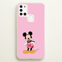 Mickey's Gift Valentine's  - Disney Valentine's Phone Case for Galaxy A21s