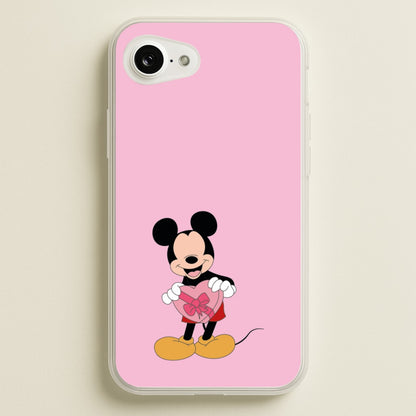 Mickey's Gift Valentine's  - Disney Valentine's Phone Case for iPhone 16e
