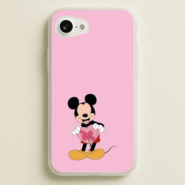 Mickey's Gift Valentine's  - Disney Valentine's Phone Case for iPhone 16e