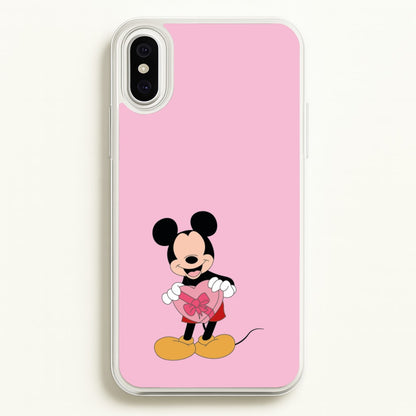 Mickey's Gift Valentine's  - Disney Valentine's Phone Case for iPhone XS Max