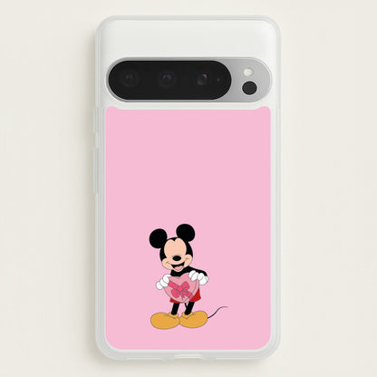 Mickey's Gift Valentine's  - Disney Valentine's Phone Case for Google Pixel 9 Pro XL