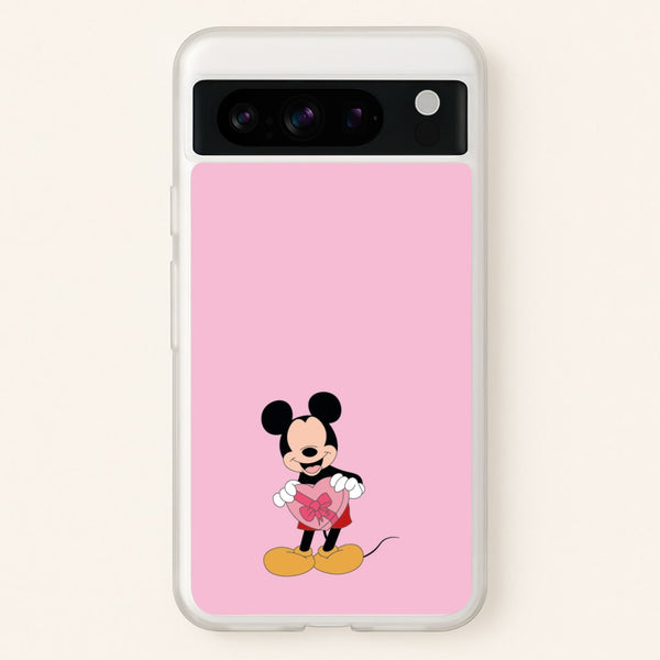 Mickey's Gift Valentine's  - Disney Valentine's Phone Case for Google Pixel 8 Pro