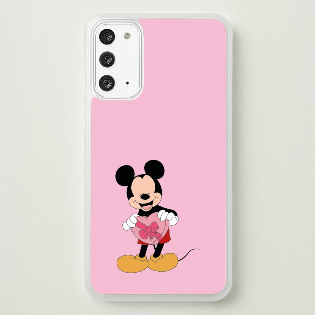 Mickey's Gift Valentine's  - Disney Valentine's Phone Case for Galaxy Note 20
