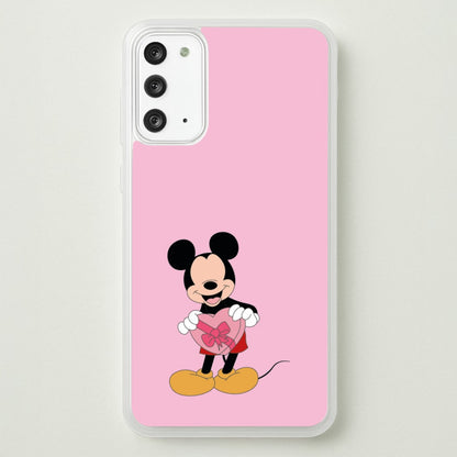 Mickey's Gift Valentine's  - Disney Valentine's Phone Case for Galaxy Note 20